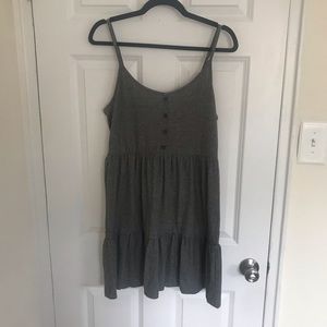 Grey dress coverup